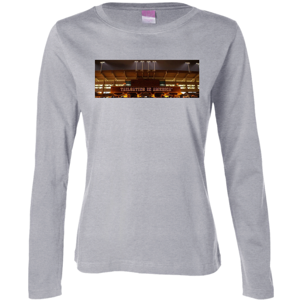 Ladies Long Sleeve Cotton TShirt